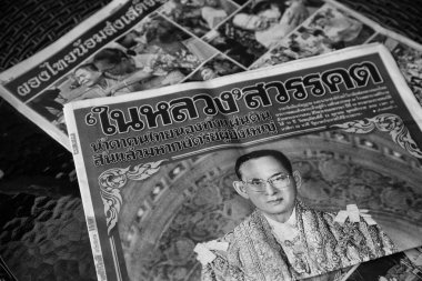 Onun Majesteleri Kral Bhumibo portresi