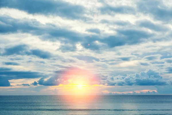 Seascape with sunset in Thailand — Stock Photo, Image