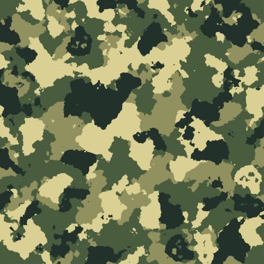 vektör askeri kamuflaj deseni yeşil renklerde