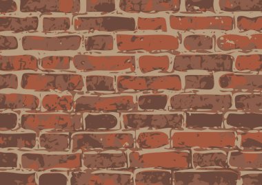 tuğla duvar doku illüstrasyon, brickwall desen vektör