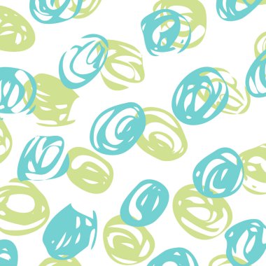 vektör arka plan mavi ve yeşil daireler ile