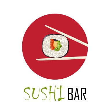 futomaki suşi rulo içeren somon