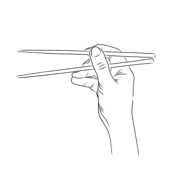 Палочки для суши рисунок