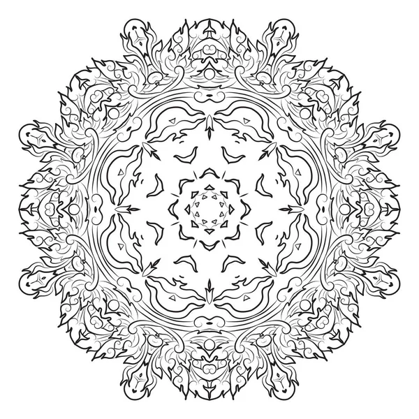 Mandala, Vintage dekoratives Element — Stockvektor