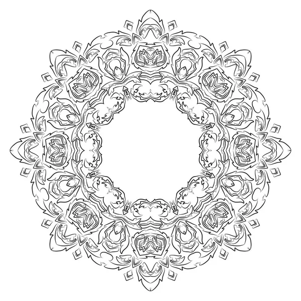 Mandala, Vintage dekoratives Element — Stockvektor