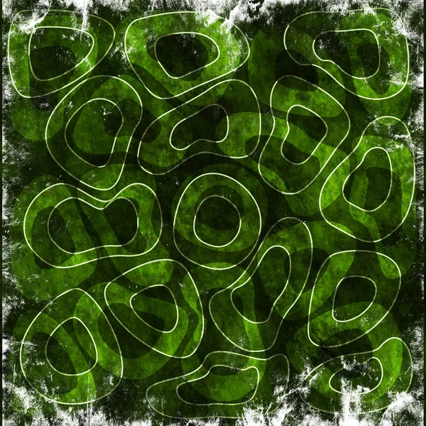 Tausta vihreässä viidakossa tyyli — kuvapankkivalokuva