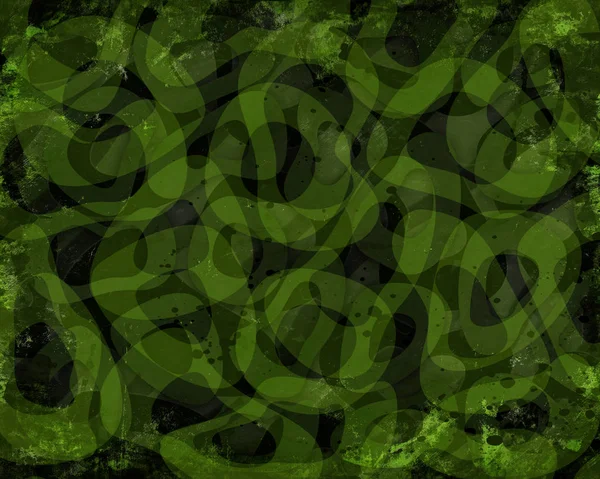 Фон в стиле зеленых джунглей — стоковое фото