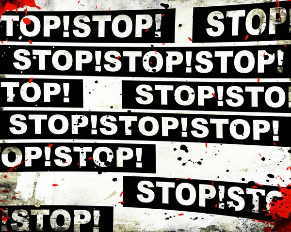 Black stop background — Stock Photo, Image