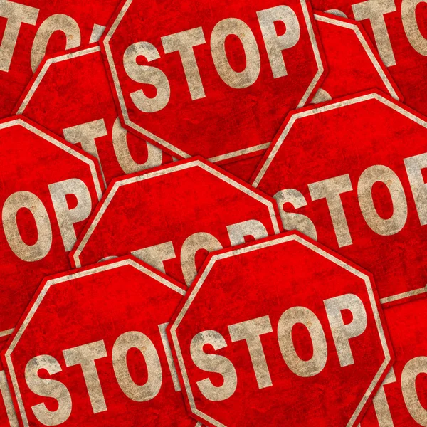 Red stop background — Stock Photo, Image