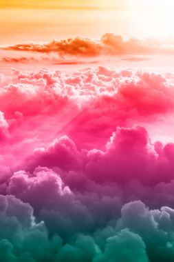 Güzel mavi gökyüzü arkaplanı 