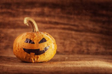 Halloween jack-o-lantern arka plan üzerinde