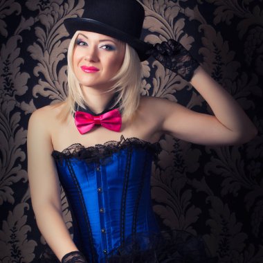 poz güzel kabare kadın 