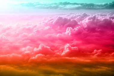 Güzel mavi gökyüzü arkaplanı 