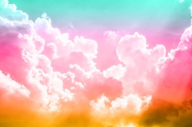 Güzel mavi gökyüzü 