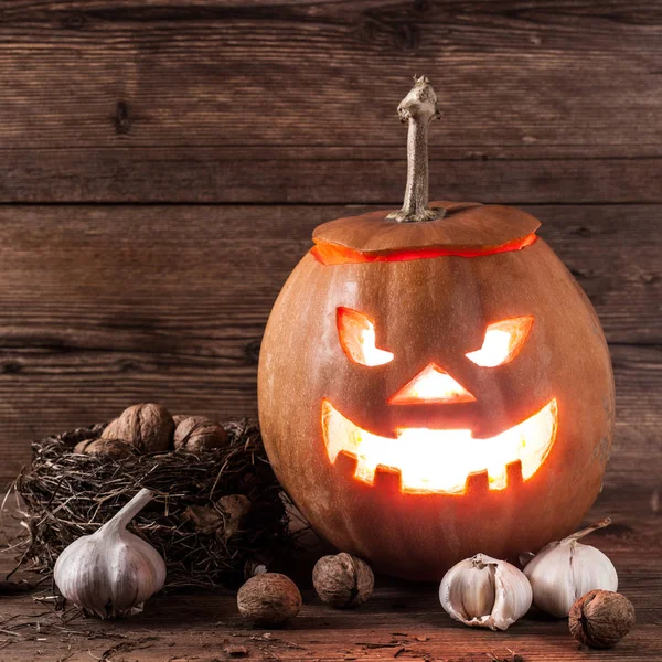 Cadılar Bayramı Balkabağı dekorasyon ile