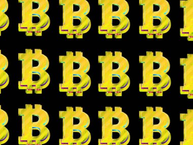 Bitcoin arka plan üzerinde