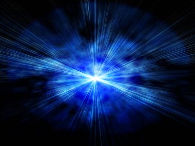 ışınları ile parlayan arka plan