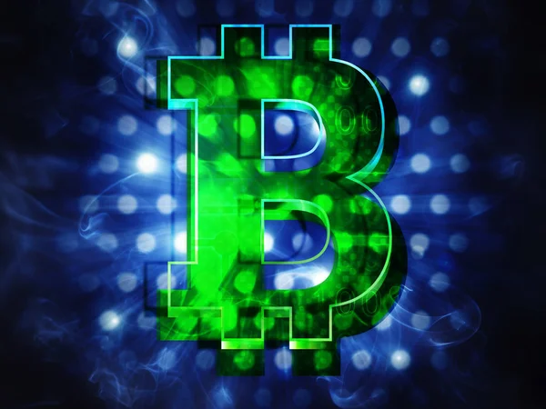 Bitcoin arka plan üzerinde