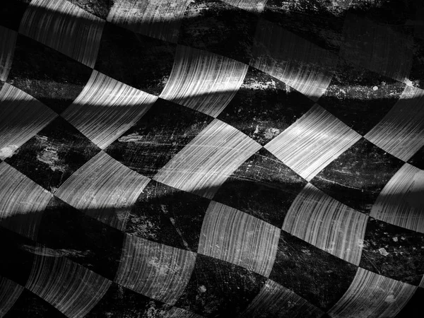 Tabuleiro de xadrez vívido grunge — Fotografia de Stock