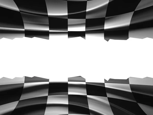 Abstract racing vlag — Stockfoto