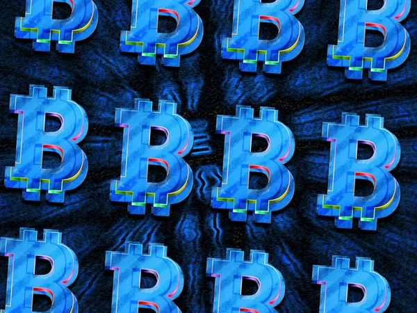 Bitcoin arka plan üzerinde