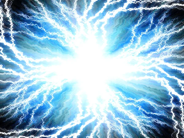 Yıldırım elektrik flaş — Stok fotoğraf