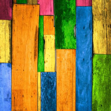 renkli ahşap arka plan