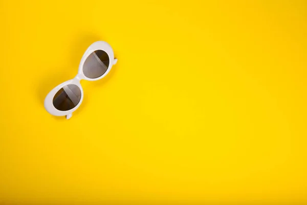 Stylish sunglasses on  background — Stock Photo, Image