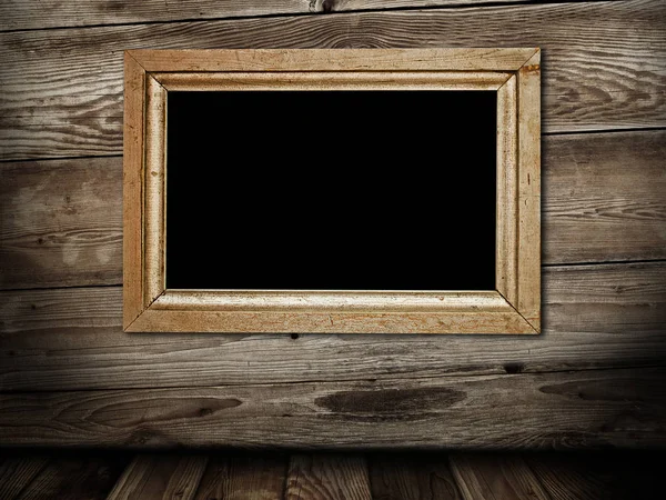 Leeg frame in kamer — Stockfoto