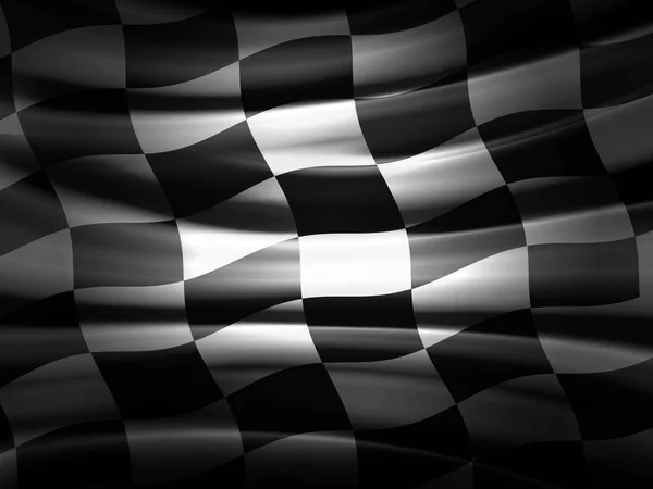 Abstrakt racing flagga — Stockfoto