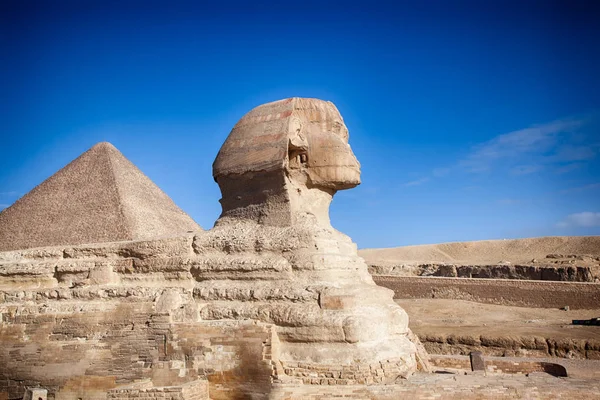 Grande Esfinge Gizé Egito — Fotografia de Stock