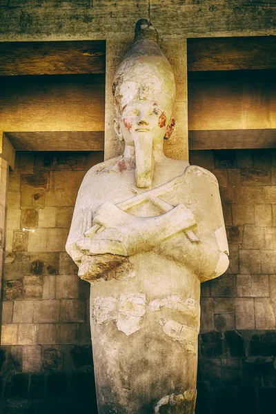 Schöne Aussicht Auf Den Alten Karnak Tempel Luxus — Stockfoto