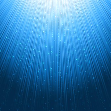 Karanlık bir arka plan üzerinde soyut flaş ışığı