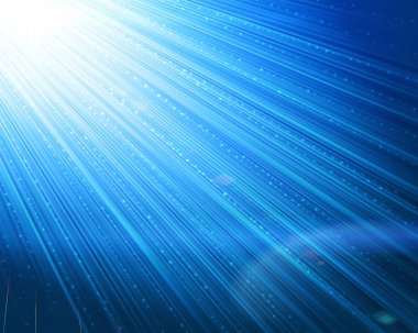 Karanlık bir arka plan üzerinde soyut flaş ışığı