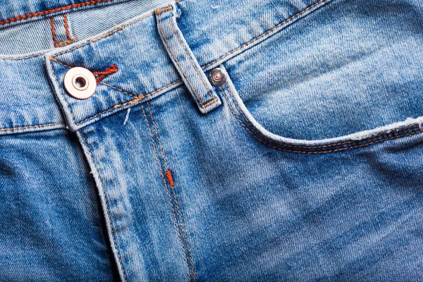 Jeans Bakgrund Denim Med Söm Modedesign — Stockfoto