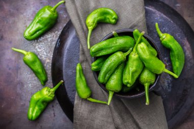 Ham yeşil Meksika İspanyolca jalapeno biber