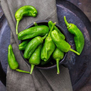 Ham yeşil Meksika İspanyolca jalapeno biber