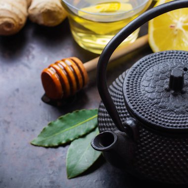 Japon Çin çay çaydanlık limon
