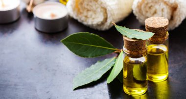 Doğal Defne defne uçucu yağ spa ve güzellik için