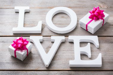 Sevgililer günü tatil mektupları kısa mesaj seviyorum kartı arka plan