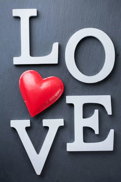 Valentin-nap ünnep betűk SMS szerelem kártya háttér — Stock Fotó