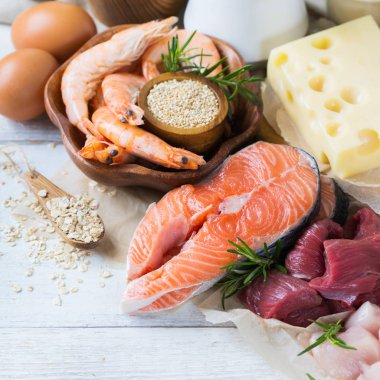 Sağlıklı protein kaynağı ve vücut yiyecek geliştirme