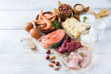 Sağlıklı protein kaynağı ve vücut yiyecek geliştirme