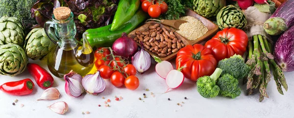 Taze organik çiftçi pazar sebze çeşitleri