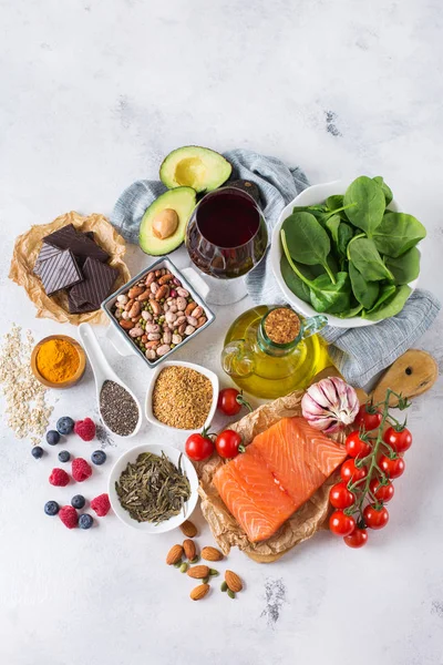 Sağlıklı gıda düşük kolesterol ürün yelpazesine