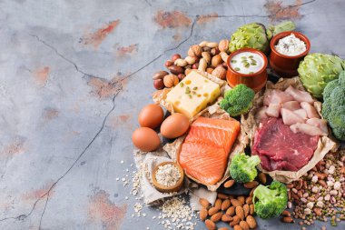 Sağlıklı protein kaynağı ve vücut yiyecek geliştirme