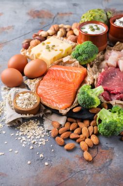 Sağlıklı protein kaynağı ve vücut yiyecek geliştirme