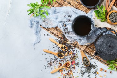 Japon Çin Bitkisel masala çay çaydanlık yelpazesi