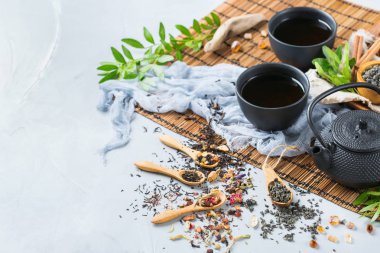Japon Çin Bitkisel masala çay çaydanlık yelpazesi