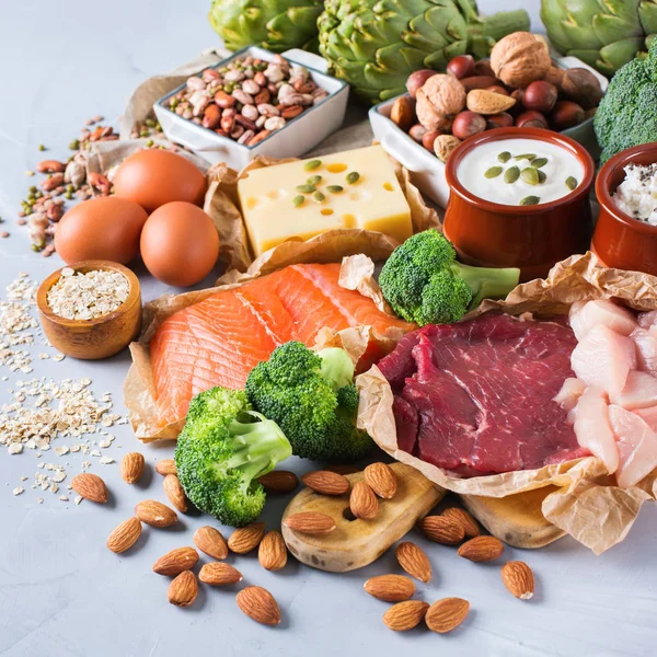 Sağlıklı protein kaynağı ve vücut yiyecek geliştirme